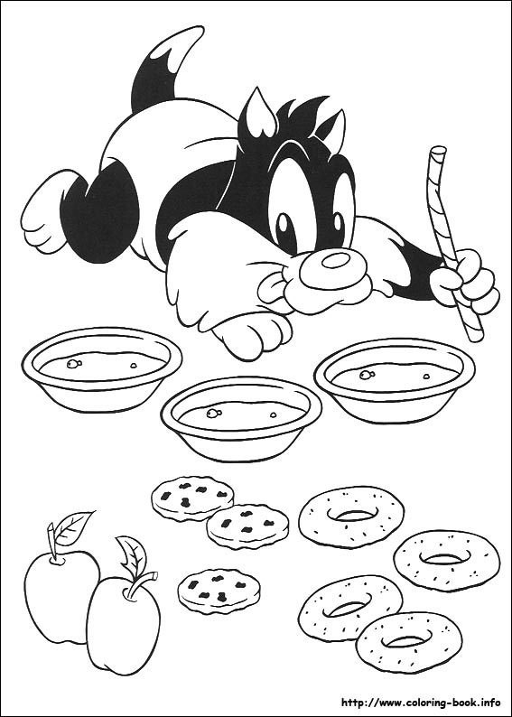 Baby Looney Tunes coloring picture